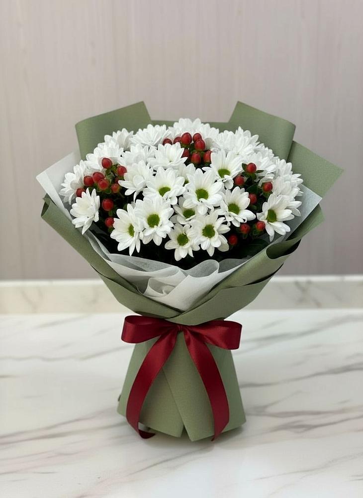 Букет цветов из: Хризантемы в Горнореченском