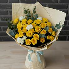 Букет цветов из:  Розы в Горнореченском