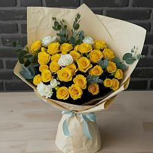 Букет цветов из:  Розы в Горнореченском