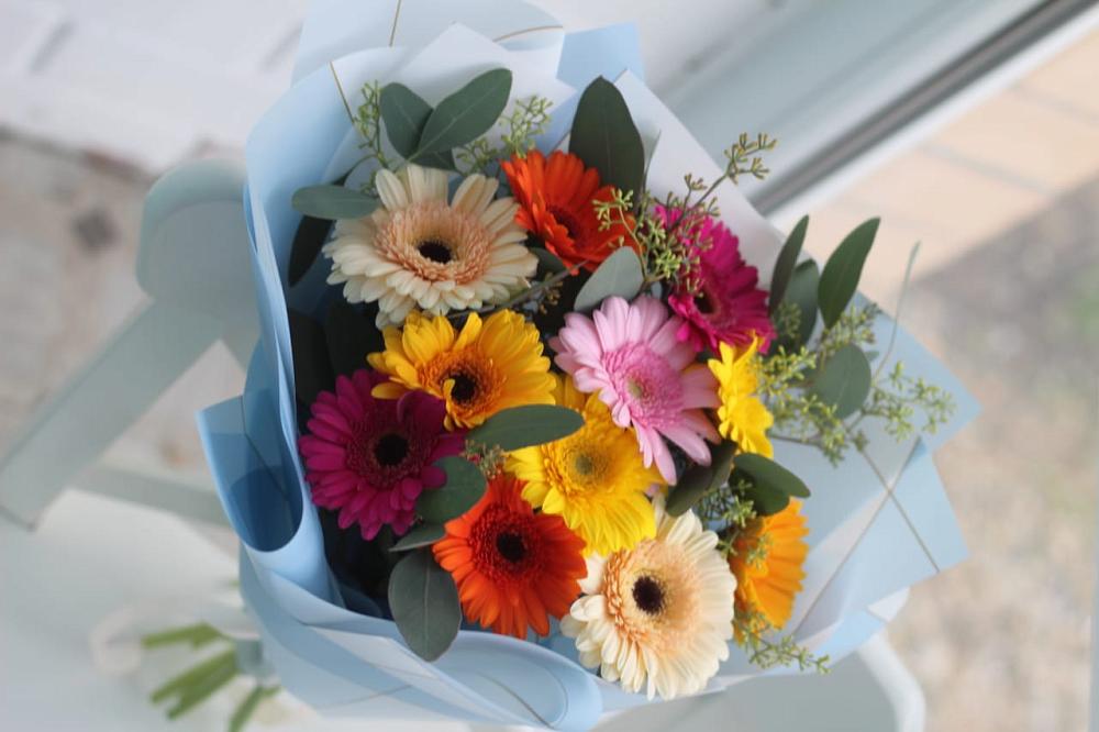 Букет цветов из: Герберы в Горнореченском