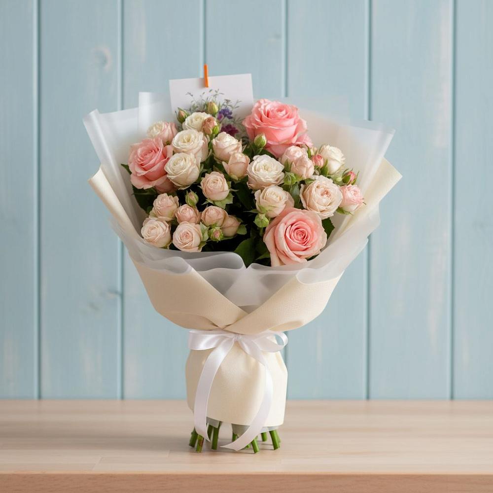 Букет цветов из: Розы в Горнореченском