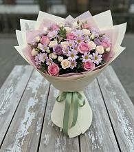 Букет цветов из:  Розы и Хризантемы #REPLACE_PRED# Горнореченском