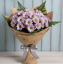 Букет цветов из:  Хризантемы #REPLACE_PRED# Горнореченском