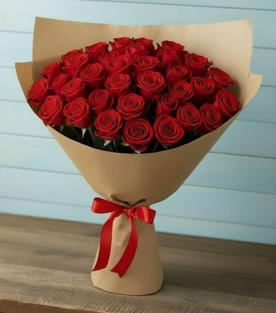 Букет Красные розы Милано в Горнореченском
