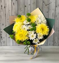 Букет цветов из:  Хризантемы #REPLACE_PRED# Горнореченском