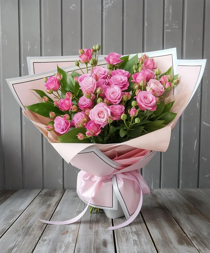 Букет Розовый кустик в Горнореченском