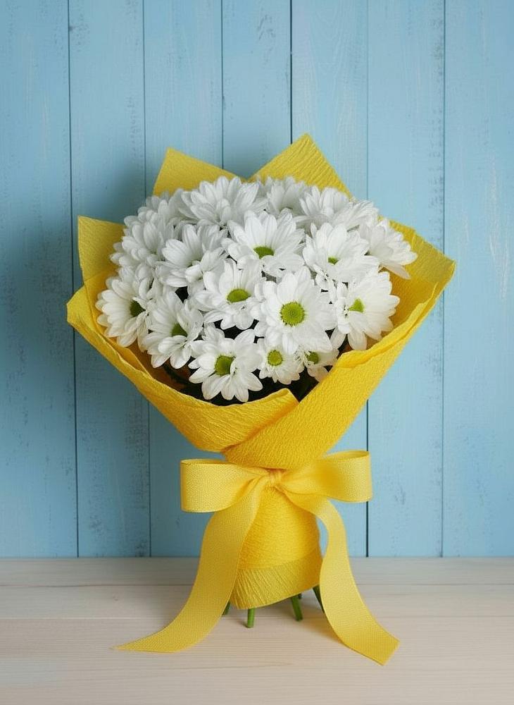 Букет цветов из: Хризантемы в Горнореченском