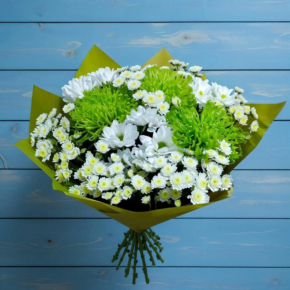 Букет цветов из: Хризантемы в Горнореченском