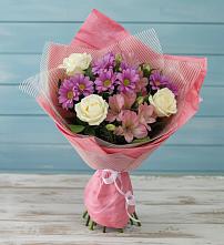 Букет цветов из:  Герберы в Горнореченском