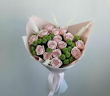 Букет цветов из:  Розы и Хризантемы в Горнореченском