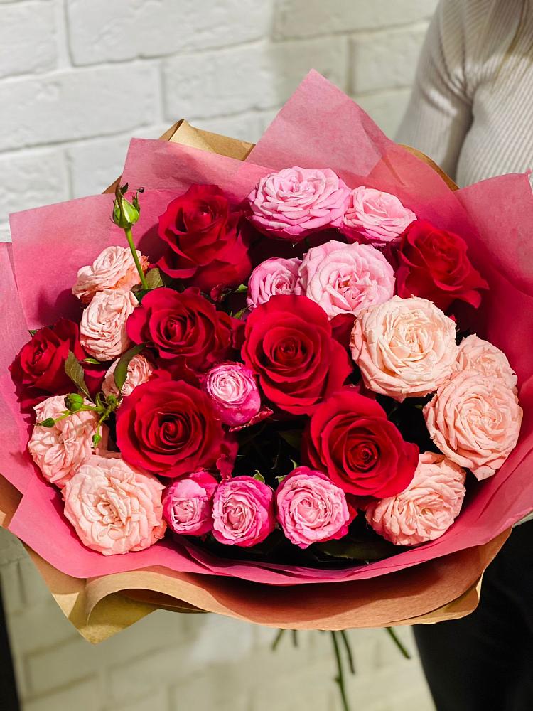 Букет цветов из: Розы в Горнореченском