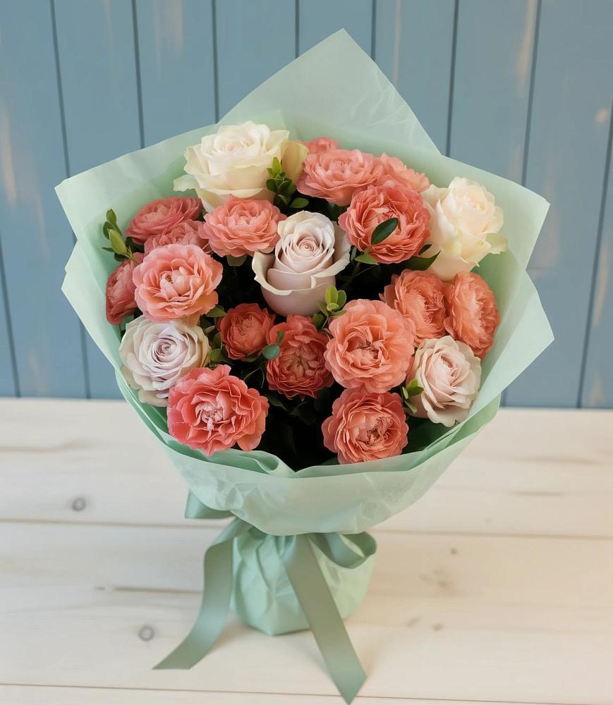 Букет цветов из: Розы в Горнореченском