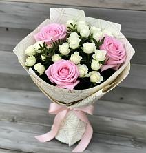 Букет цветов из:  Розы в Горнореченском
