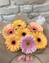 Букет цветов из:  Герберы в Горнореченском