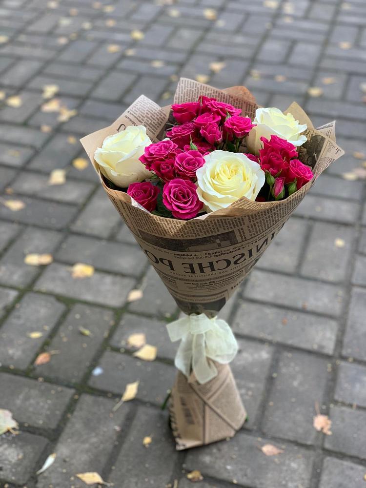 Букет цветов из: Розы в Горнореченском