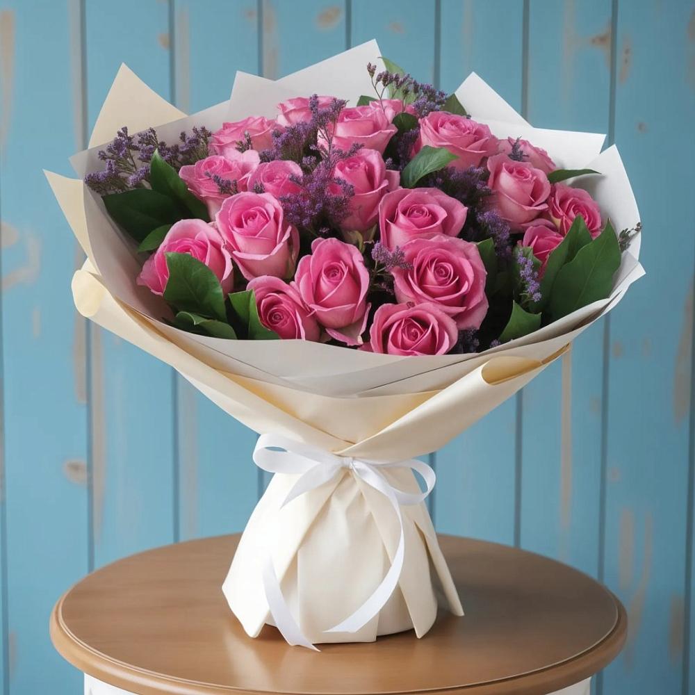 Букет цветов из: Розы в Горнореченском