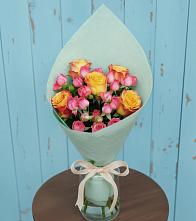 Букет цветов из:  Розы в Горнореченском
