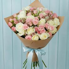 Букет цветов из:  Розы в Горнореченском